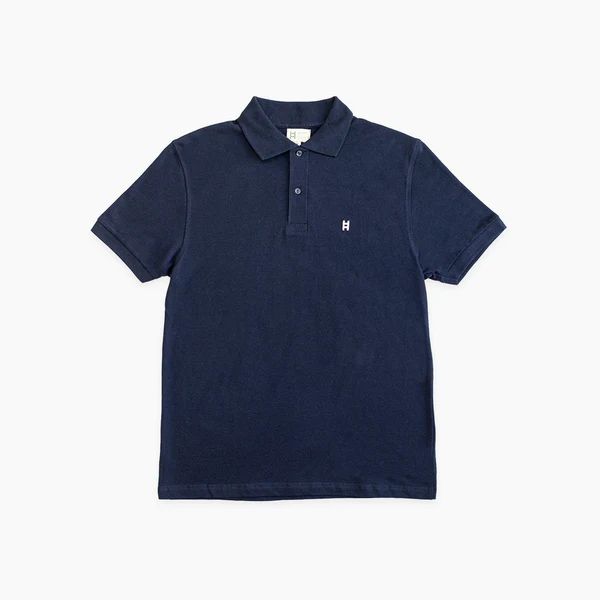 Polo manga corta H bordada Precio de oferta