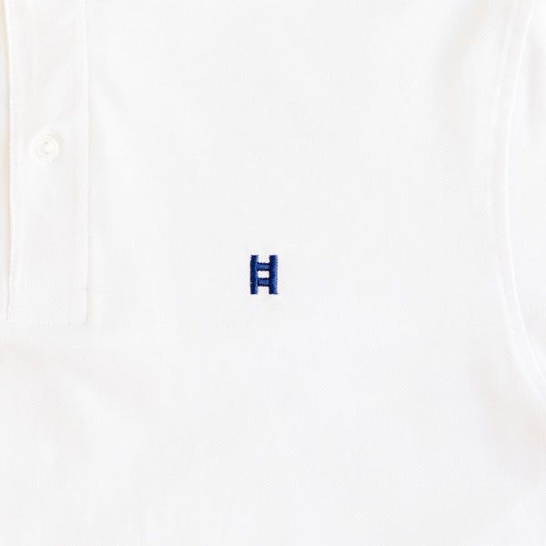 Polo manga corta H bordada Precio de oferta