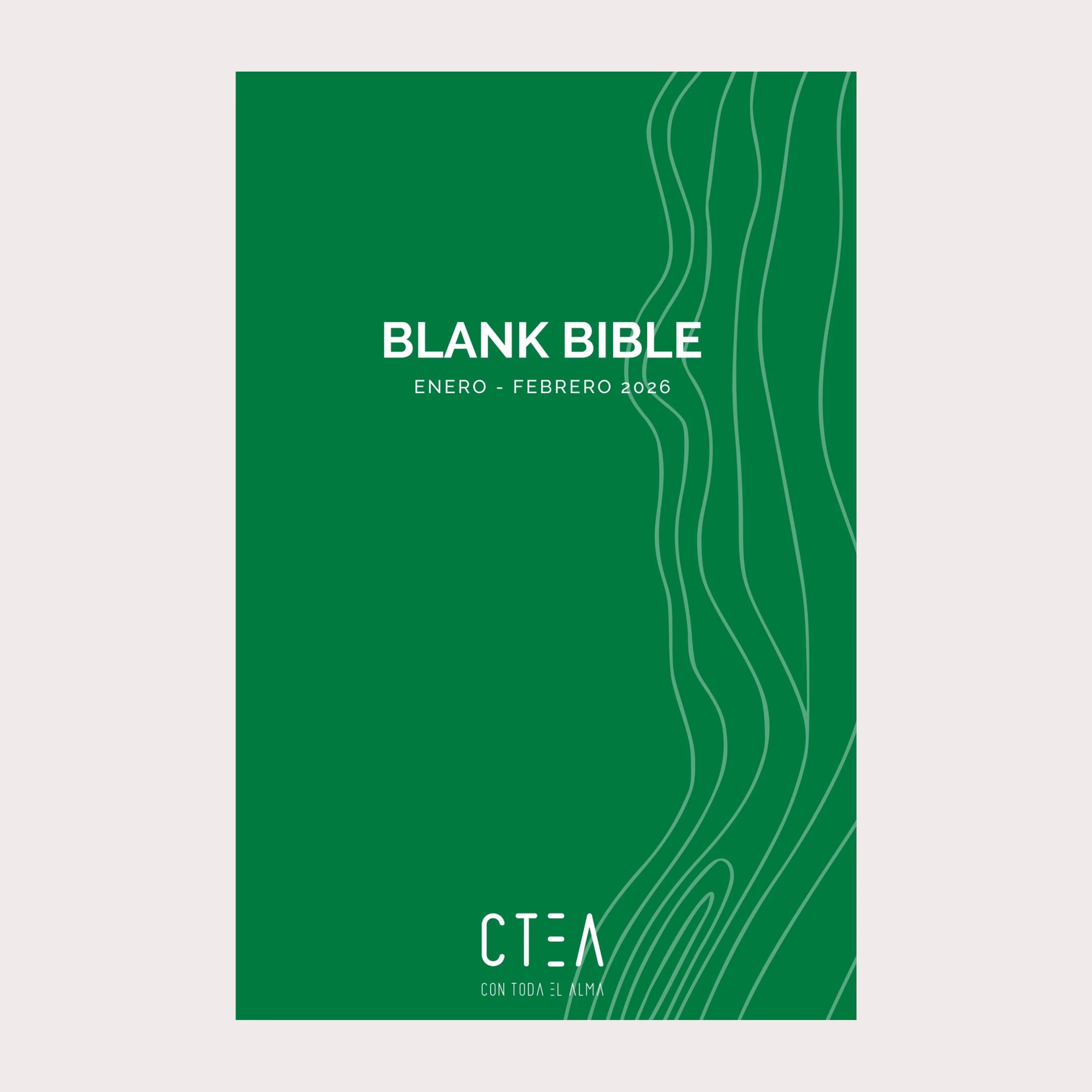 BLANK BIBLE