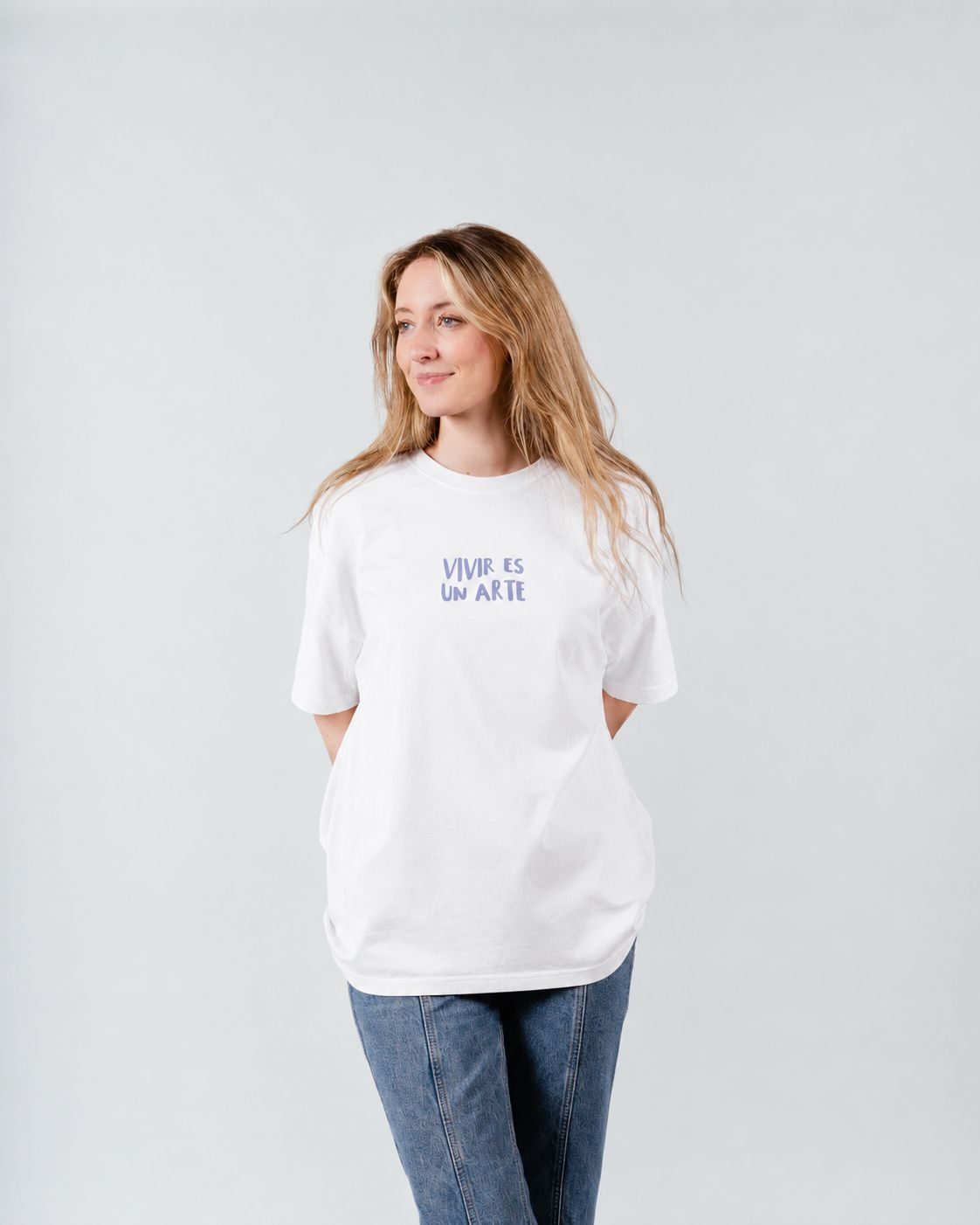 PLAYERA VIVIR ES UN ARTE